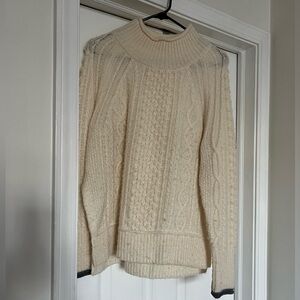 ALEX MILL - Cable knit sweater - MEDIUM